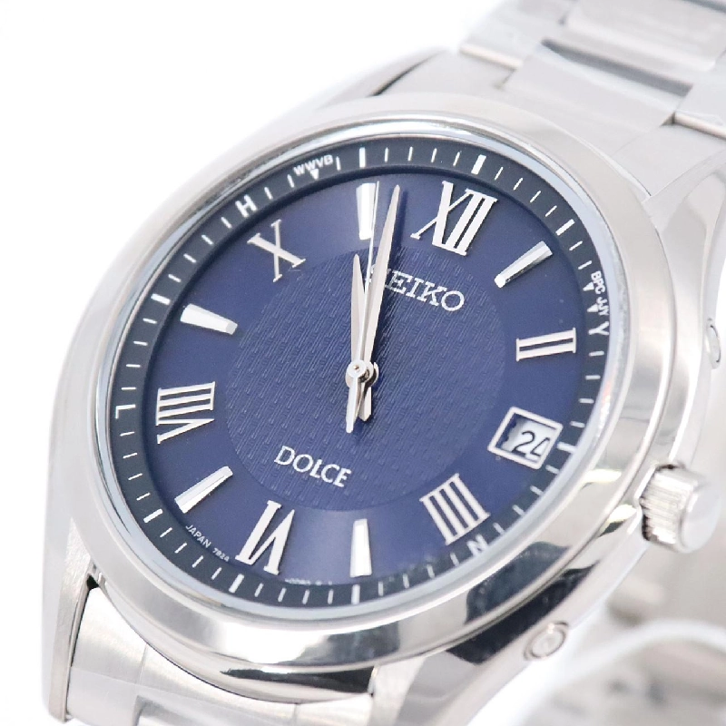 Đồng hồ Seiko Dolce sóng radio 7B24-0BM0/SADZ197 TI Quartz năng lượng mặt trời - Hàng hiệu Chính hãng 889423