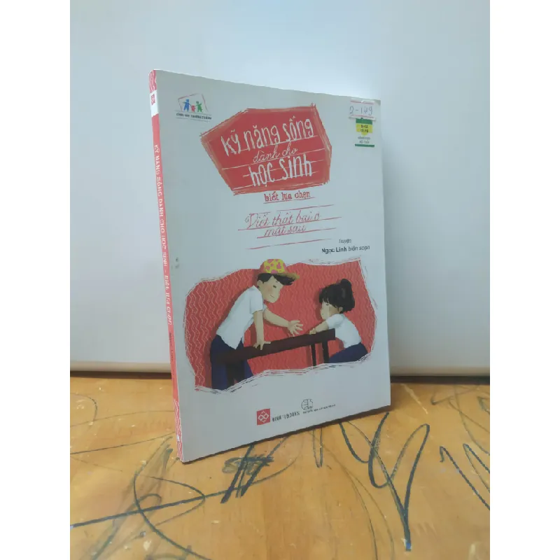 [59K/kg] Kỹ năng sống dành cho học sinh biết lựa chọn viết thất bại ở mặt sau mới 90% 365470