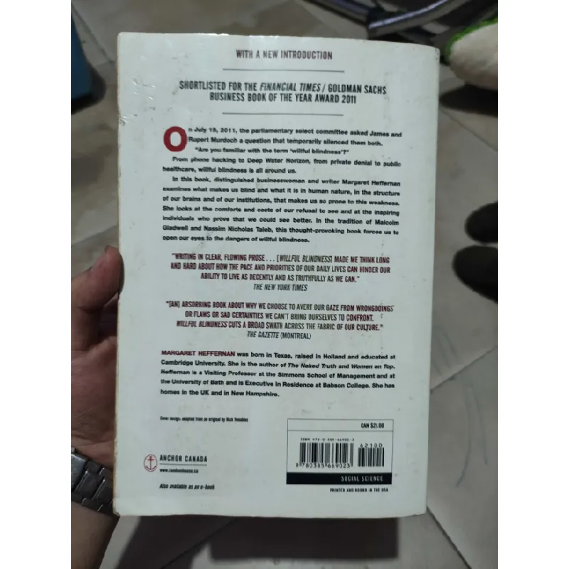 [Phiên Chợ Sách Cũ] Willful Blindness 2303 412463
