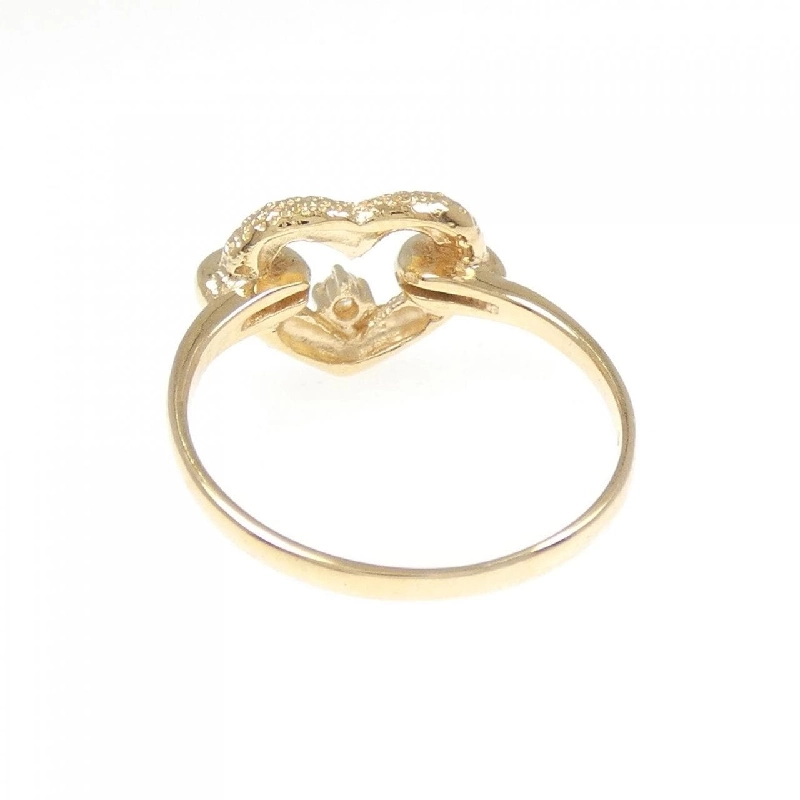 Nhẫn kim cương hình trái tim K18YG 669508