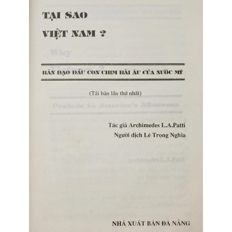 Why Việt Nam (Patti) 553086