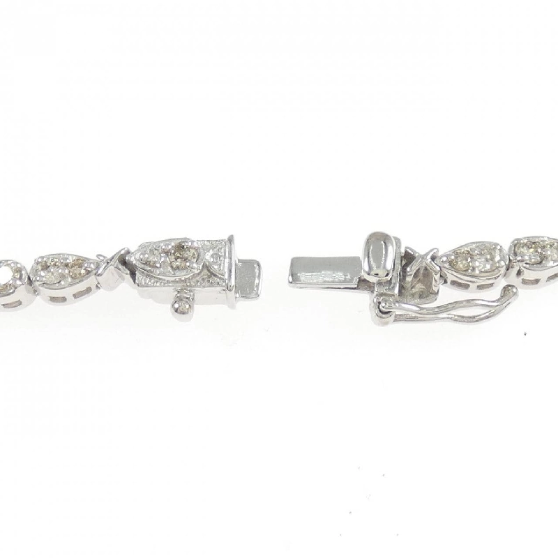 K18WG Vòng tay kim cương 1.13CT - Hàng hiệu Authentic 872900