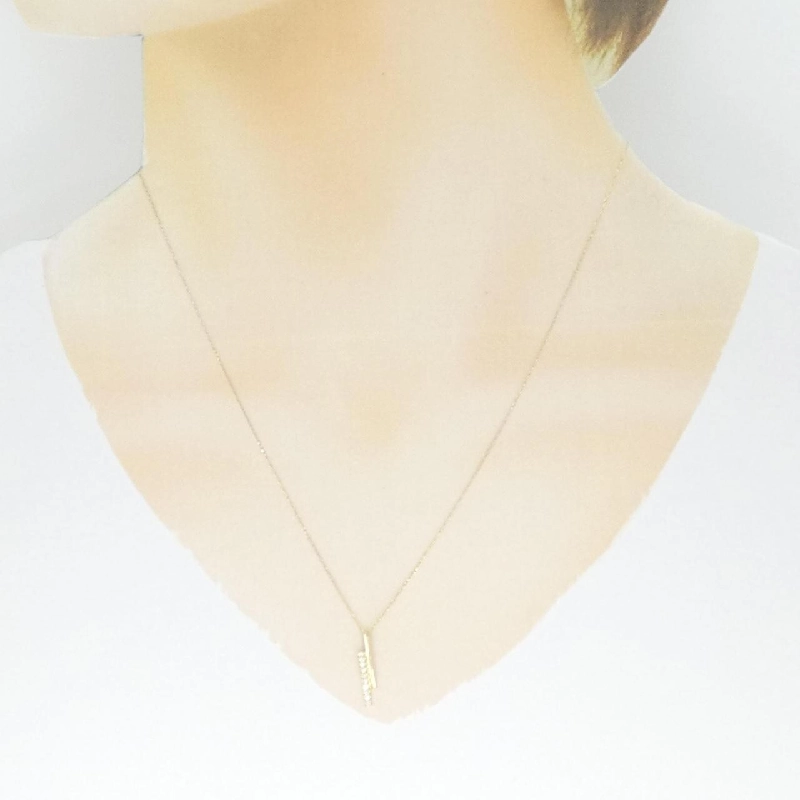 K18YG Dây chuyền kim cương 0.05CT - Hàng hiệu Chính hãng 869113