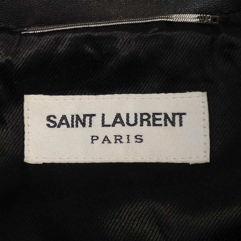 Áo khoác da moto cổ điển SAINT LAURENT L01O 484284 Y5YA2 - Hàng hiệu Authentic 887181