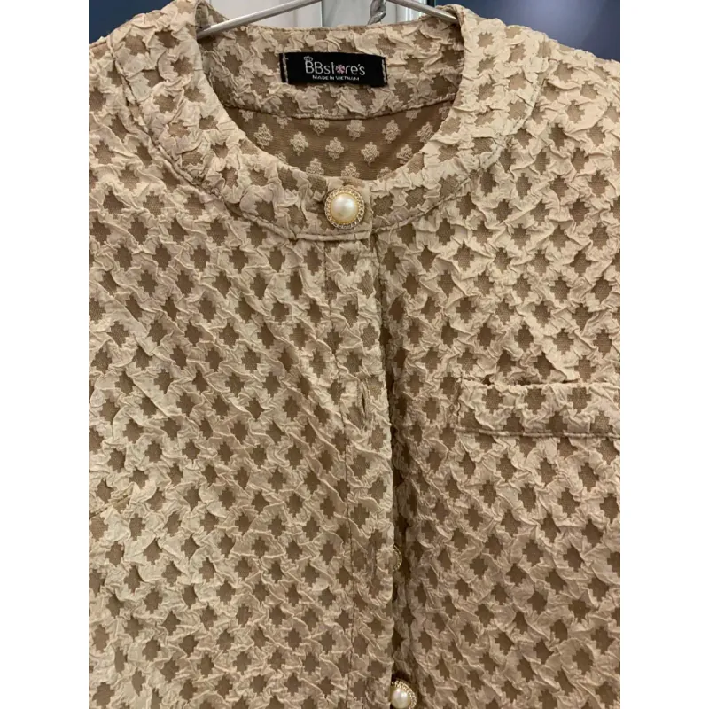 Set váy áo BBStore màu be – Sang trọng, mới đẹp 700699