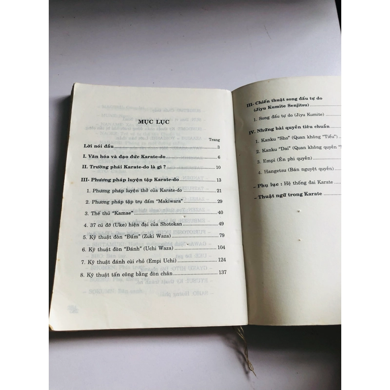 KARATE- KA THƯỢNG ĐẲNG - 285 trang, nxb: 2000 542370