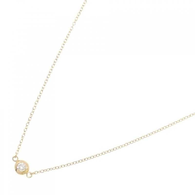 Dây chuyền kim cương K18YG 0.1CT - Hàng hiệu chính hãng 861331