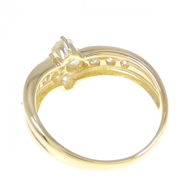 Nhẫn kim cương K18YG 1.02CT 671860