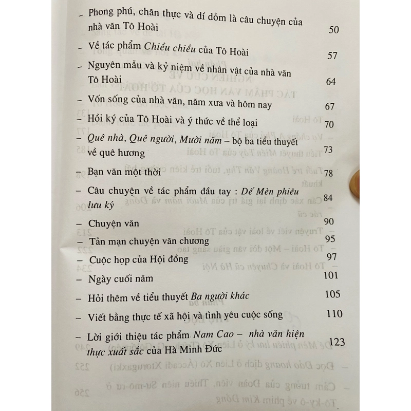 TÔ HOÀI SỨC SÁNG TẠO CỦA MỘT ĐỜI VĂN  508218
