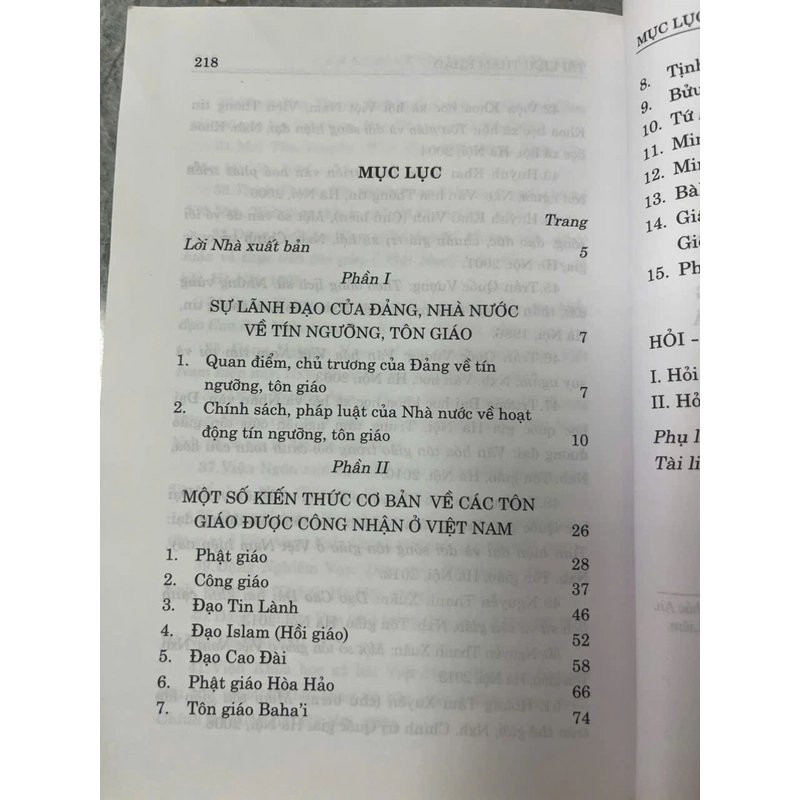 CẨM NANG VỀ TÍN NGƯỠNG, TÔN GIÁO 533939