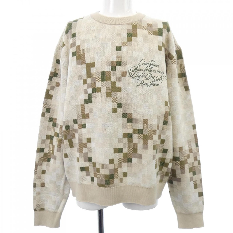 Louis Vuitton Áo len cổ tròn đồ họa HSN29WAUR - Hàng hiệu Chính hãng 894613
