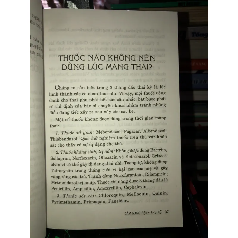 Cẩm nang bệnh phụ nữ - Bs. Dương Minh Hoàng 797426