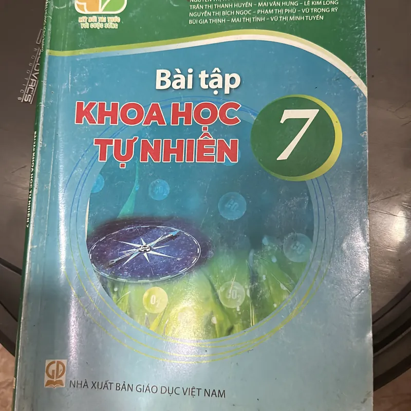 Bài tập khoa học tự nhiên 7 kết nối tri thức với cuộc sống  307509
