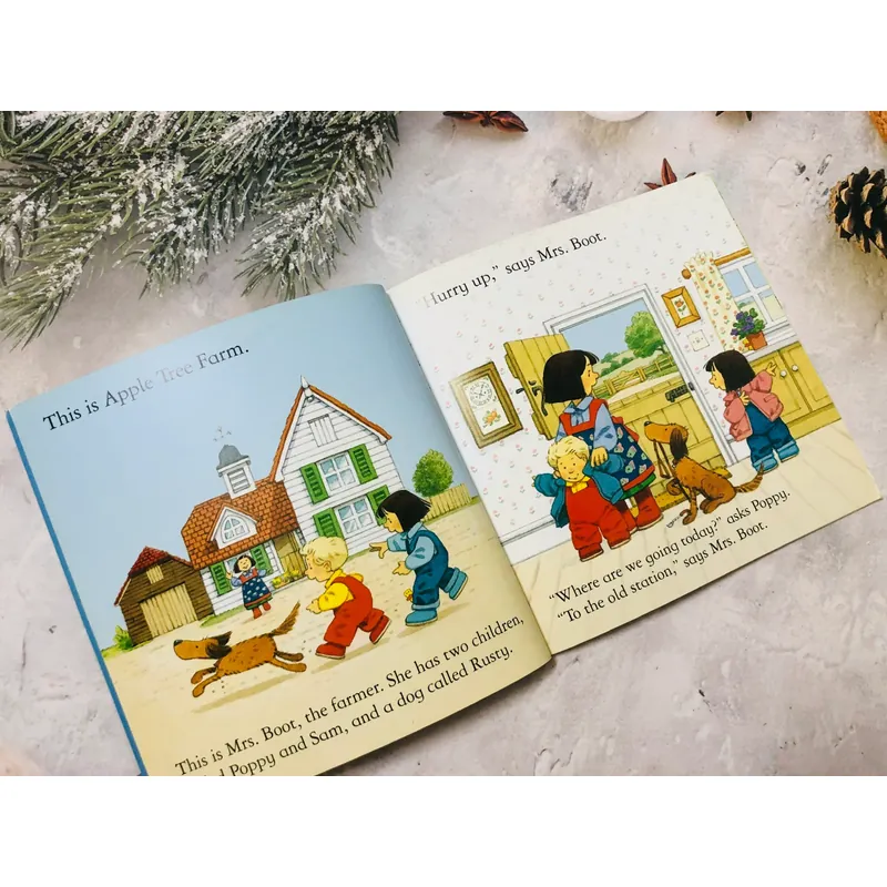 Set 6 𝐔𝐬𝐛𝐨𝐫𝐧𝐞 𝐅𝐚𝐫𝐦𝐲𝐚𝐫𝐝 𝐓𝐚𝐥𝐞𝐬 Cuộc sống vui nhộn ở nông trại Apple Tree 706194