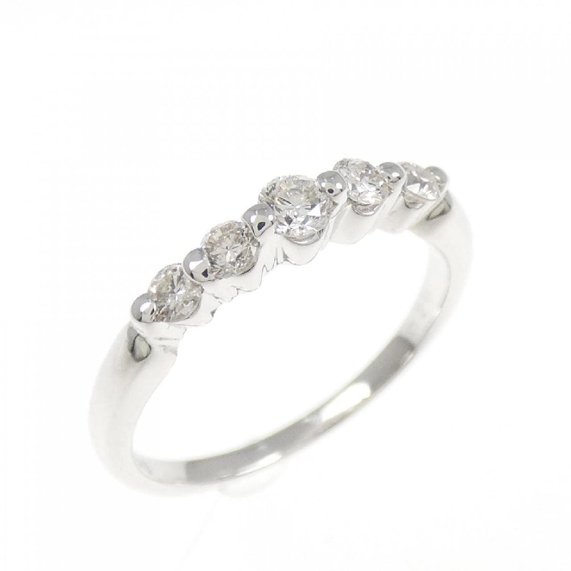 Nhẫn nhẫn ngón út kim cương K18WG 0.20CT - Hàng hiệu chính hãng 850535