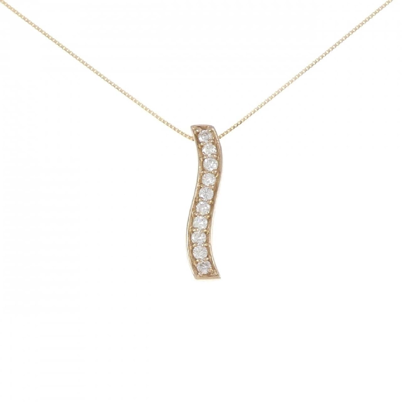 Dây chuyền kim cương K18PG/K18YG 0.33CT - Hàng hiệu Chính hãng 863607