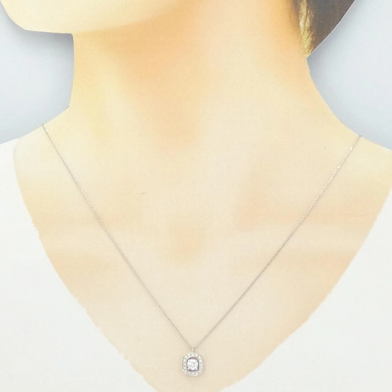 Dây chuyền kim cương PT900/PT850 0.333CT - Hàng hiệu Authentic 858309