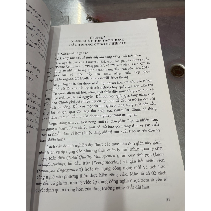 Năng suất hợp tác trong cách mạng công nghiệp lần thứ tư - Nxb Hà Nội.61 324903