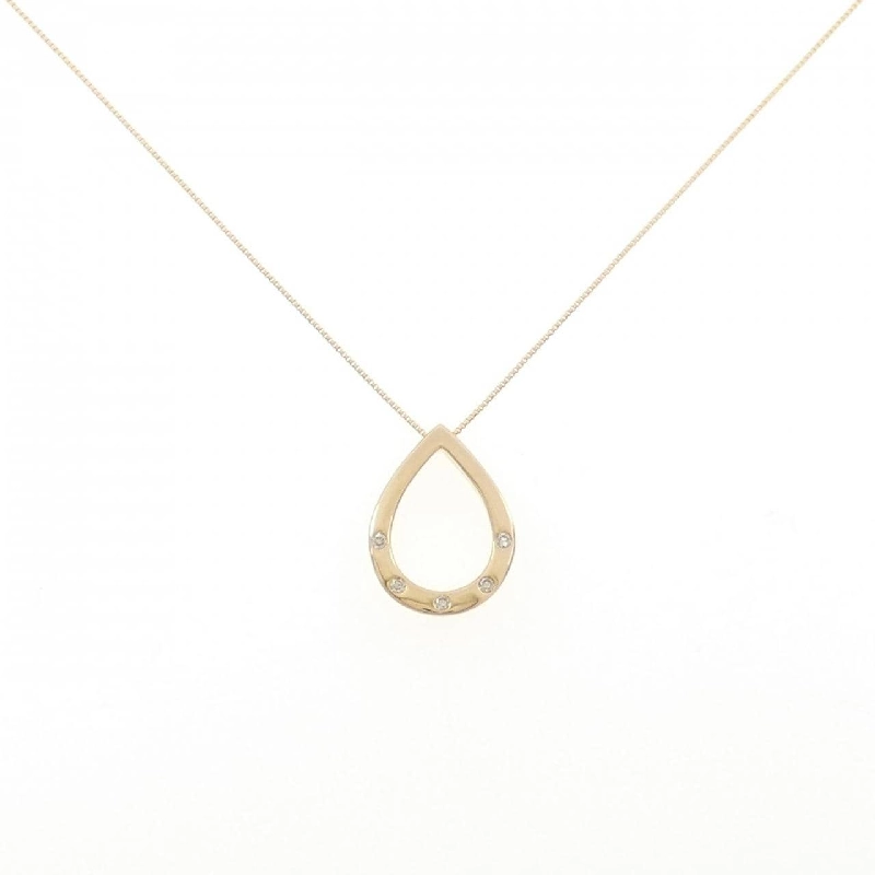 K18YG Dây chuyền kim cương - Hàng hiệu Authentic 859626