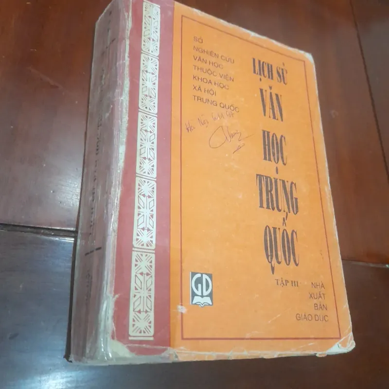 LỊCH SỬ VĂN HỌC TRUNG QUỐC, tập III - Văn học NGUYÊN - MINH - THANH 1021097