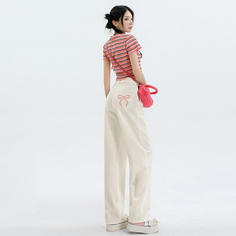 Quần kaki nữ màu be 499347