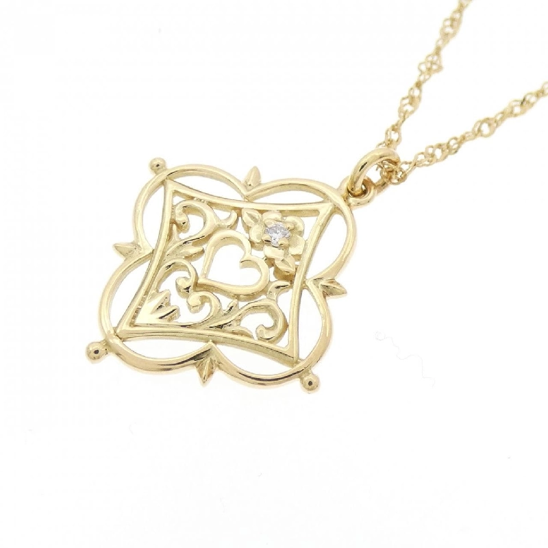 K18YG Dây chuyền kim cương - Hàng hiệu Authentic 863067