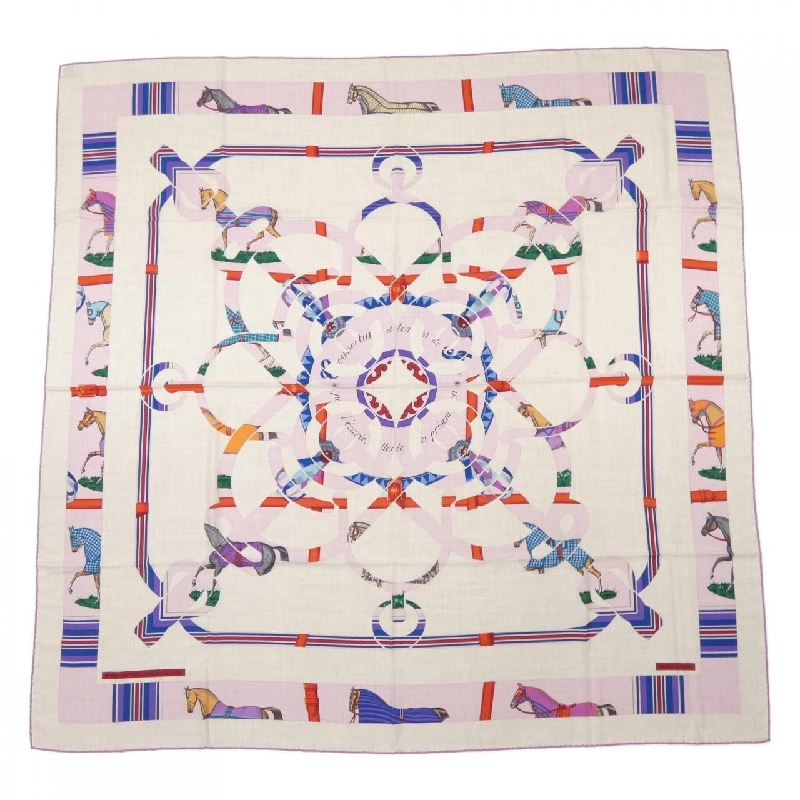 HERMES EPERON D'OR ET TENUES DE JOUR H244216S Khăn choàng - Hàng hiệu Authentic 834428