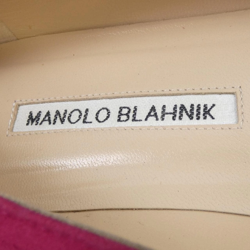 【Mã giảm giá】Giày bệt MANOLO BLAHNIK 664035