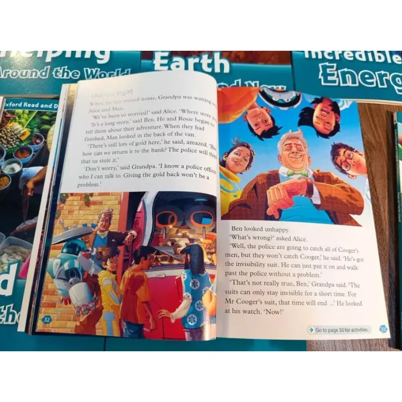 Sách khoa học - Oxford read and discover/imagine level 6, 14 cuốn tặng file nghe 1000804