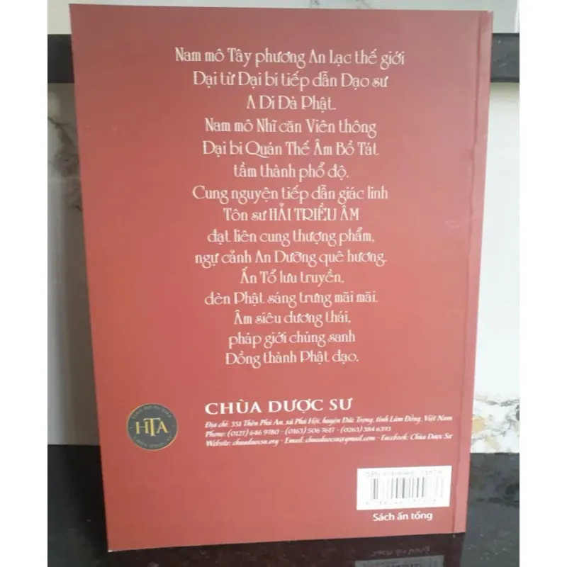 Sách Khóa Lễ Tịnh Độ Tỳ kheo Ni Hải Triều Âm mới 90% 674702