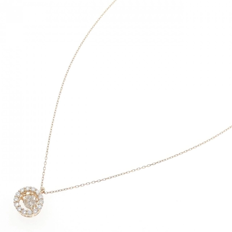 K18PG Dây chuyền kim cương 0.40CT - Hàng hiệu Chính hãng 863325