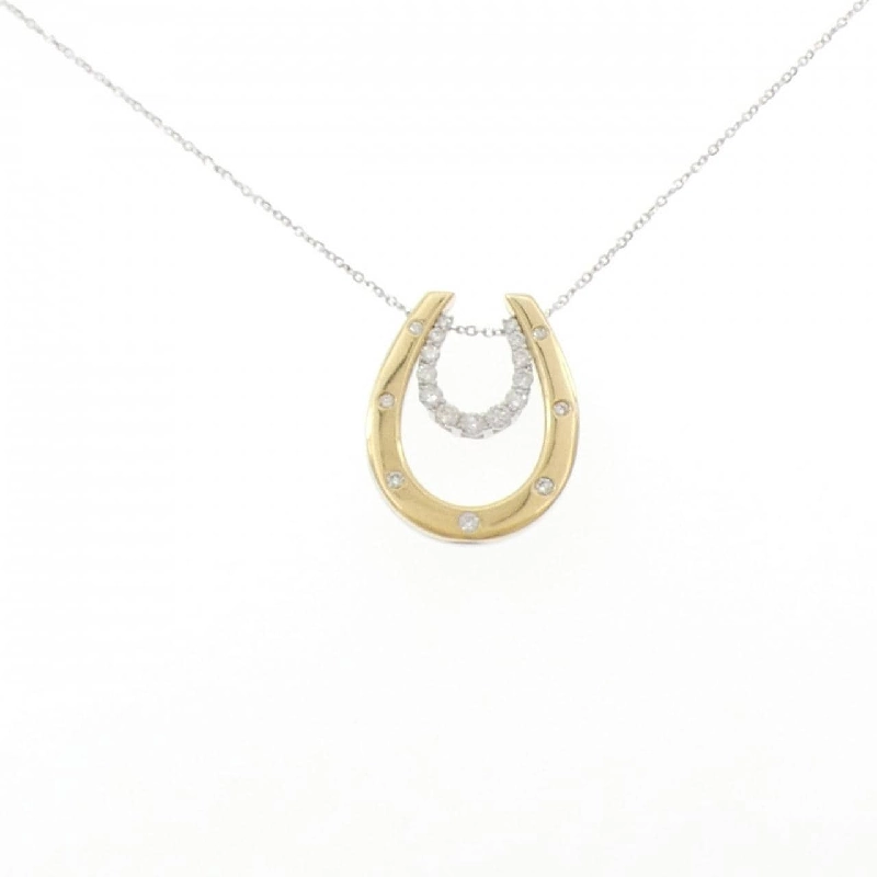 K18WG/K18YG/PT900 2WAY Dây chuyền kim cương 0.43CT - Hàng hiệu Authentic 847149