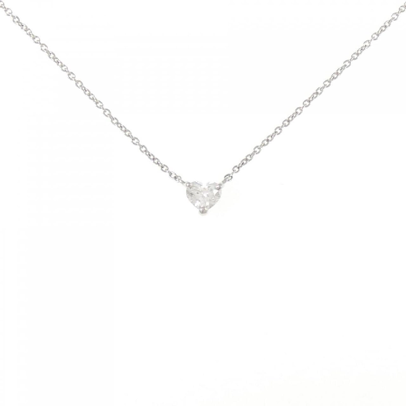 Dây chuyền kim cương PT900/PT850 0.220CT D VS2 hình trái tim - Hàng hiệu Chính hãng 874512