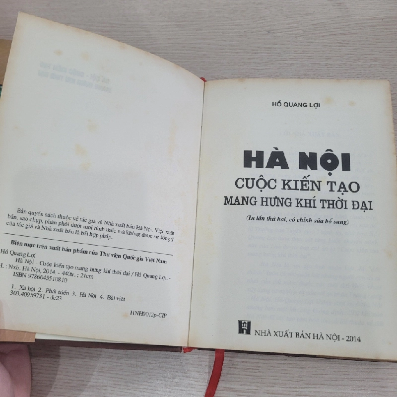 Hà Nội Cuộc kiến tạo mang hứng khí thời đại - Hồ Quang Lợi 539297