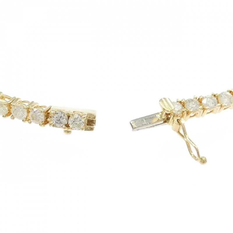 K18YG Vòng tay kim cương 3.40CT - Hàng hiệu Chính hãng 877775