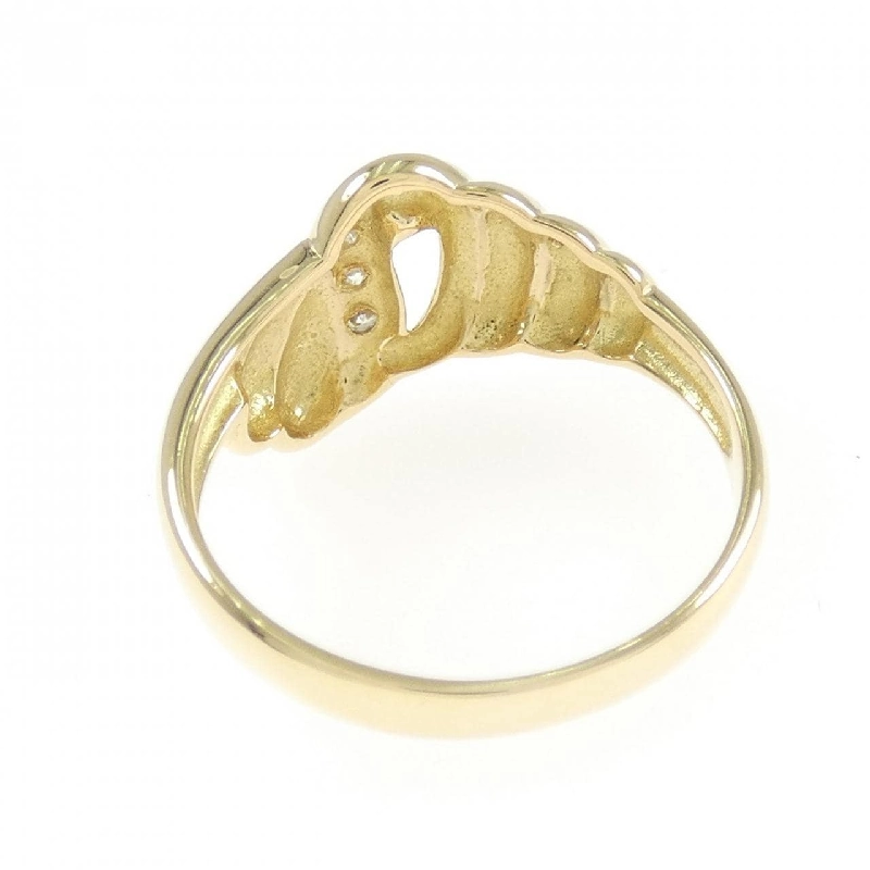 Nhẫn kim cương K18YG 0.06CT 668561