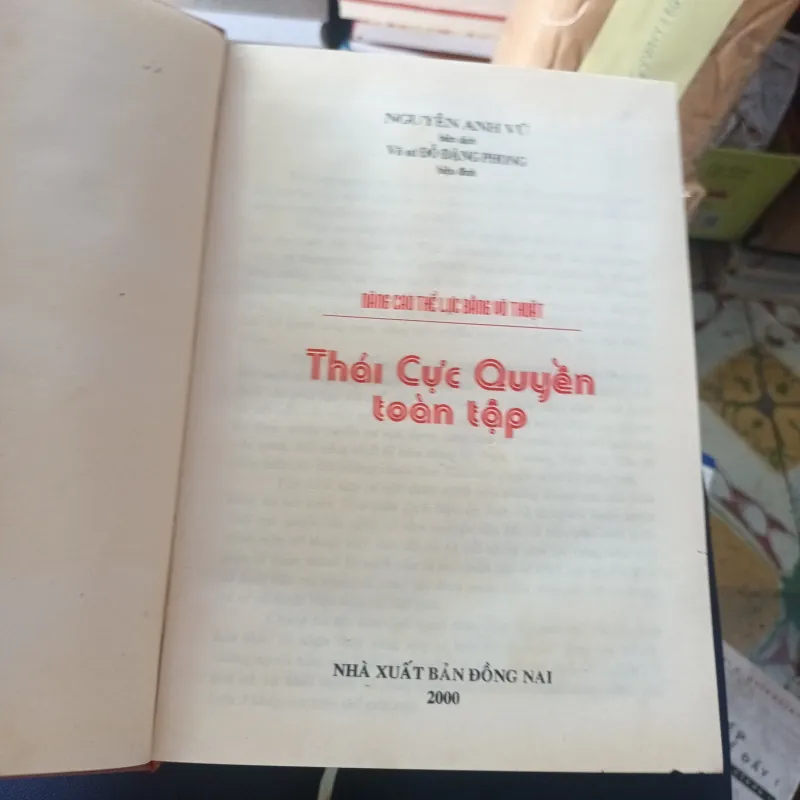 Thái Cực Quyền Toàn Tập- Nguyễn Anh Vũ 1027873