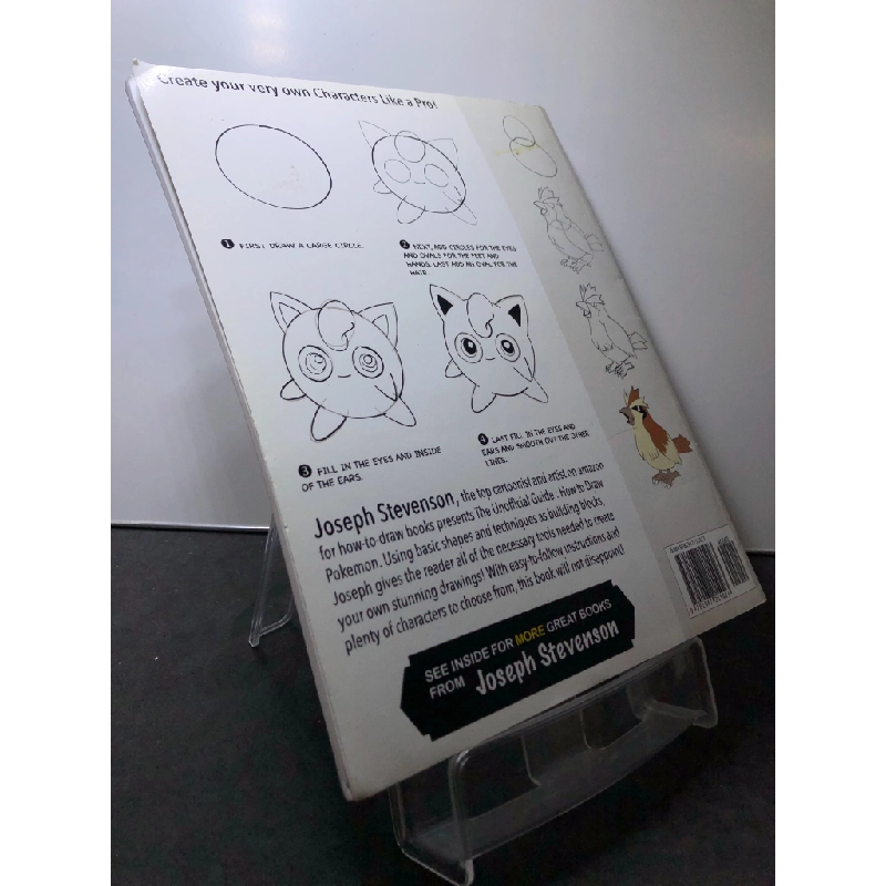 How to Draw Pokemon mới 85% bẩn nhẹ Vẽ Joseph Stevenson HPB3107 NGOẠI VĂN 458443