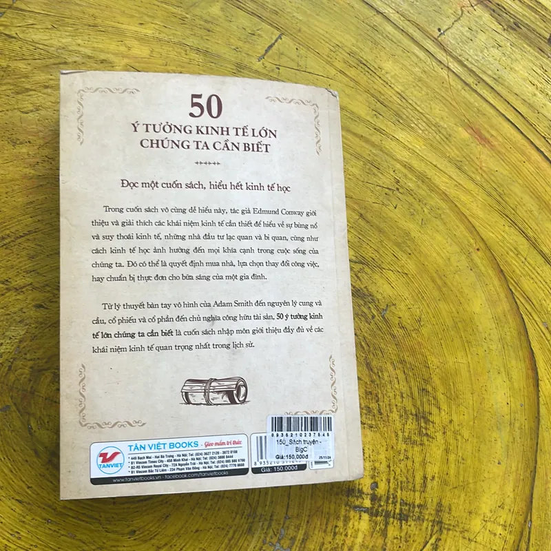 50 Ý TƯỞNG KINH TẾ LỚN CHÚNG TA CẦN BIẾT - EDMUND CONWAY 738035