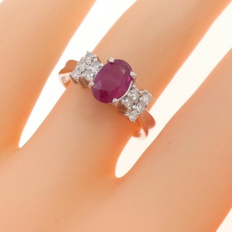 Nhẫn Ruby PT900 1.00CT - Hàng hiệu Chính hãng 853102