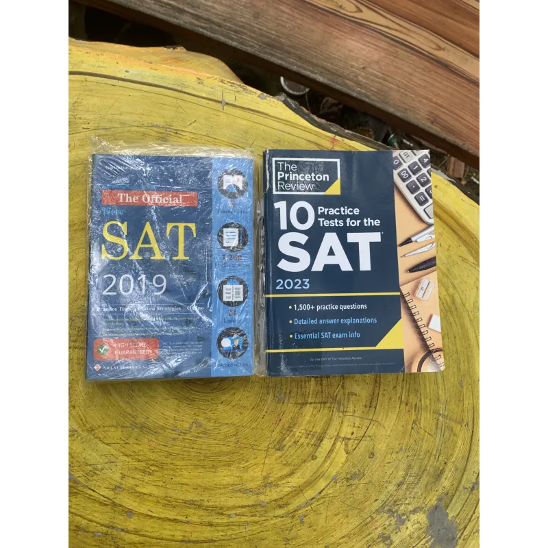 COMBO THE OFFICIAL SAT 2019 & 10 PRACTICE TEST FOR THE SAT 2023 799981