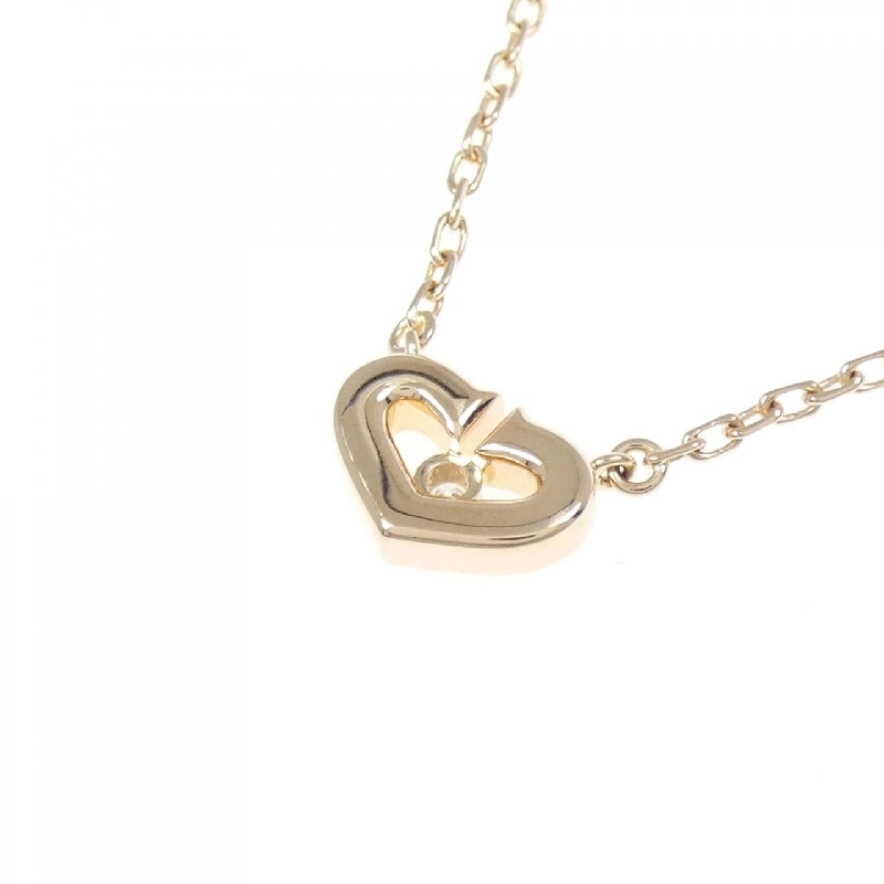 Cartier C Heart Small Necklace - Hàng hiệu Authentic 843302