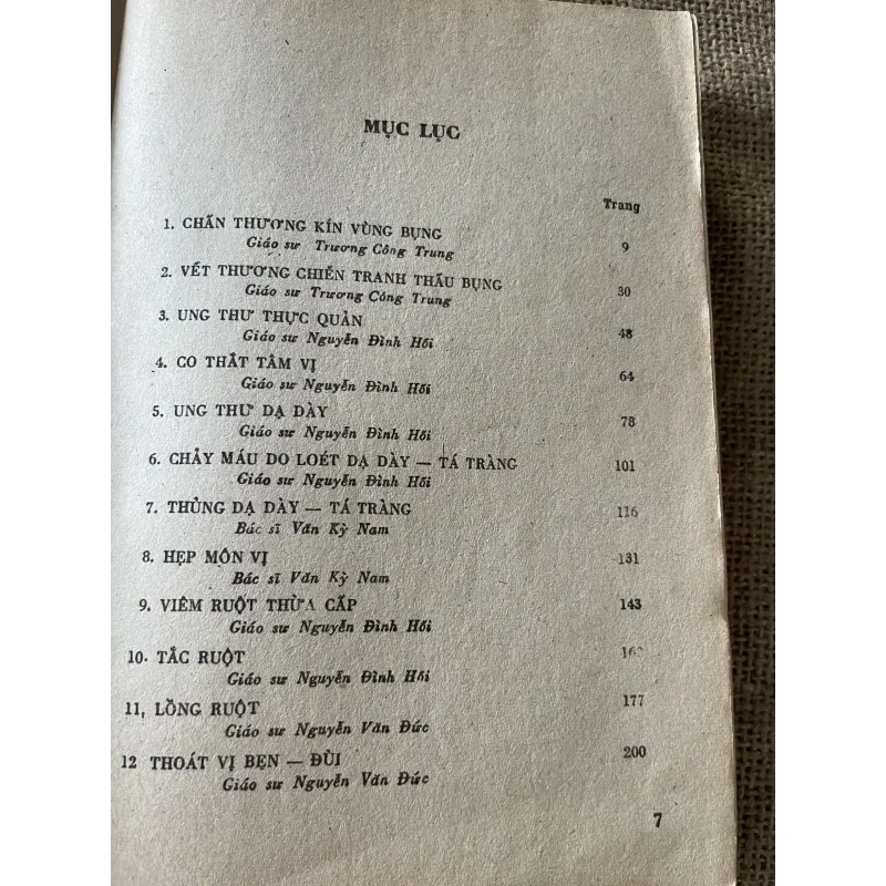 Bài giảng bệnh học ngoại khoa-  tập một tiêu hóa- 1988 789596