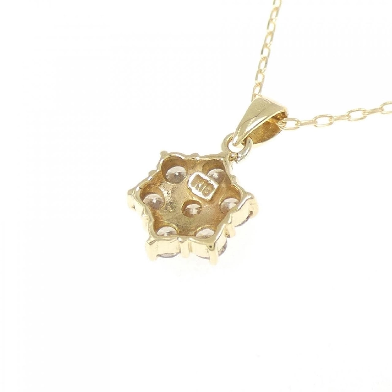 K18YG Hoa Nhài Kim Cương Dây Chuyền 0.50CT - Hàng hiệu Chính hãng 862969