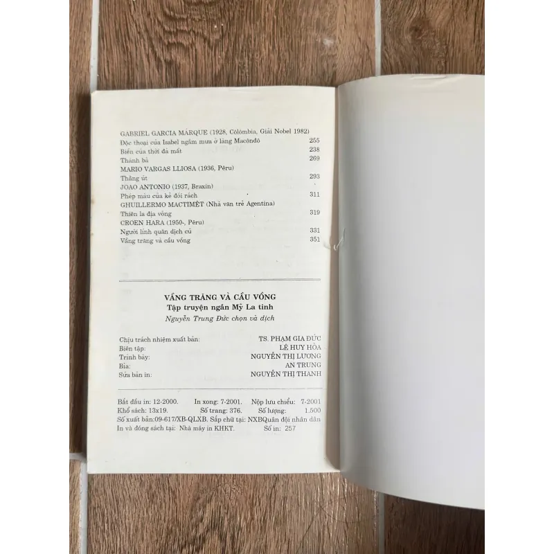 Mặt Trăng Và Cầu Vòng - Tuyển Tập Văn Mỹ-La Tinh - Nguyễn Trung Đức dịch (Marquez, Borges) 737976