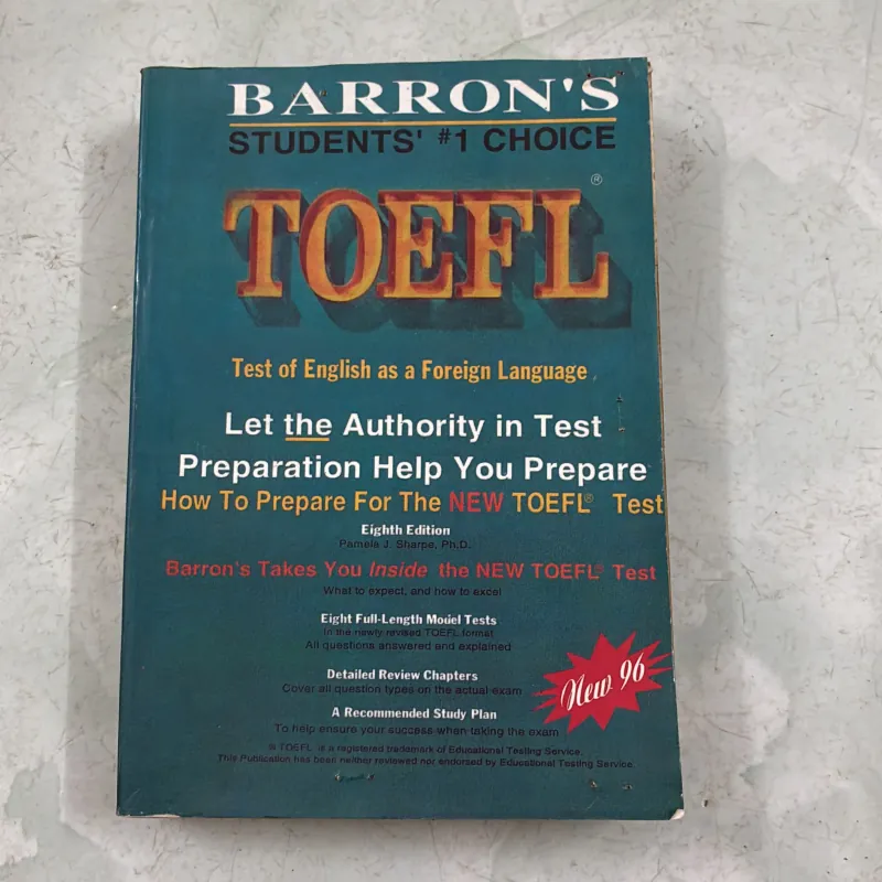 How to prepare for the TOEFL Test 8th 1005354