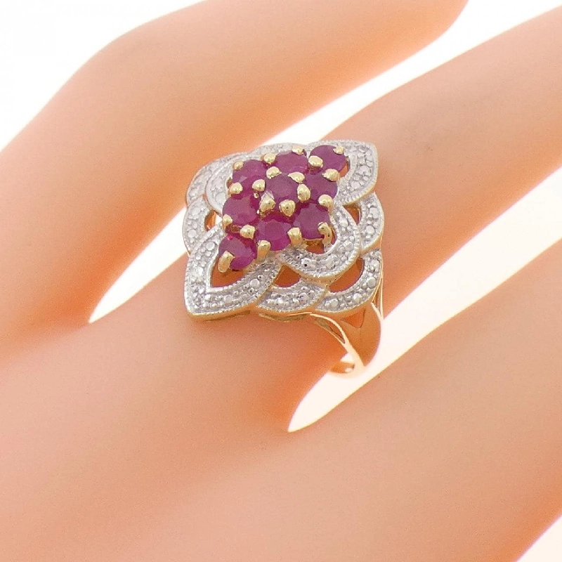Nhẫn Ruby 10KYG/10KWG - Hàng hiệu Authentic 849407