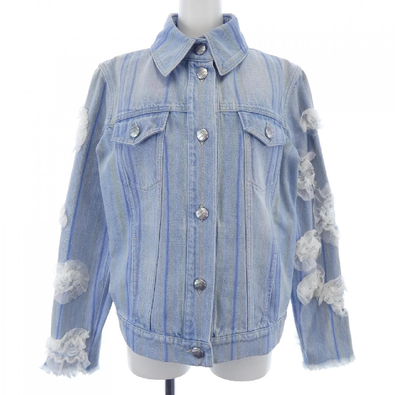 【Mã giảm giá】Áo khoác denim CHANEL 639767