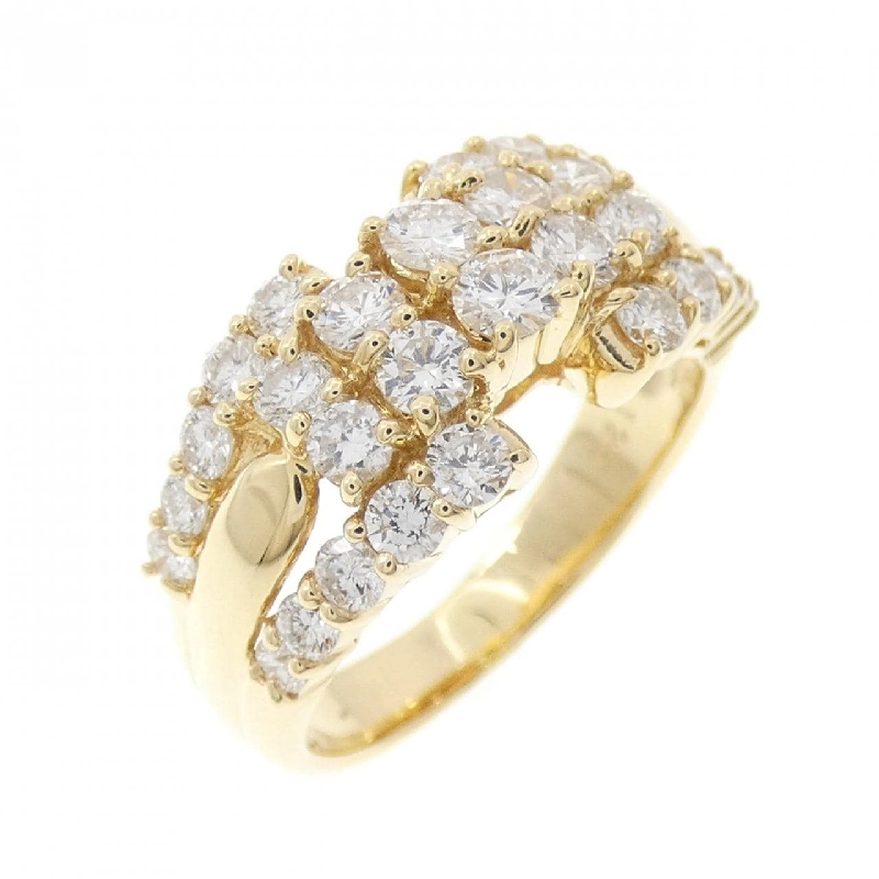 Nhẫn kim cương K18YG 1.25CT 667519