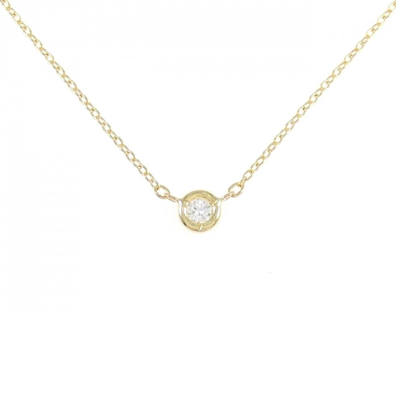 K18YG Dây chuyền kim cương 0.05CT - Hàng hiệu Chính hãng 859590